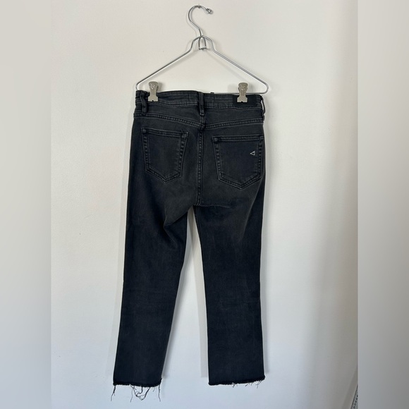 Hidden Black Cropped Distressed Jeans Size 25 - Picture 6 of 9